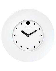Часы настенные Белые с точками Troykatime