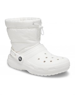 Сапоги Classic Lined Neo Puff Boot White White Crocs