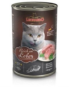 Консервы Quality Selection для взрослых кошек 400 г Печень Leonardo