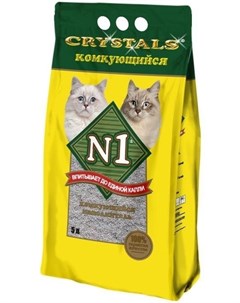 Наполнитель Crystals Комкующийся для кошек 5 л 2 кг N1