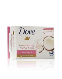 Туалетное крем мыло Кокосовое молоко и лепестки жасмина 135г Dove