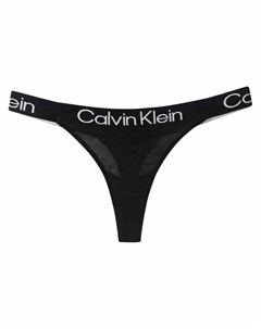 Трусы стринги с логотипом Calvin klein