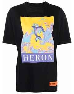 Футболка с логотипом Heron preston