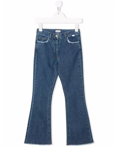 Расклешенные джинсы с завышенной талией Il gufo