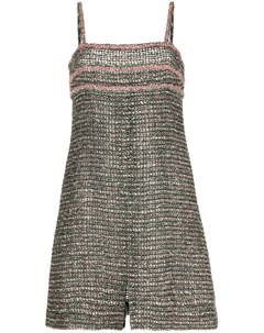 Твидовое платье мини без рукавов Chanel pre-owned