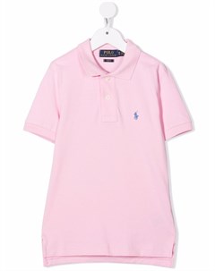 Рубашка поло с вышитым логотипом Ralph lauren kids