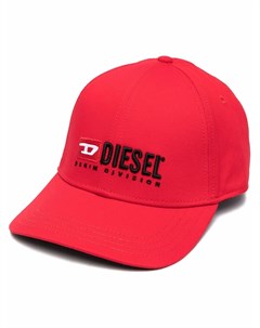 Бейсболка с вышитым логотипом Diesel