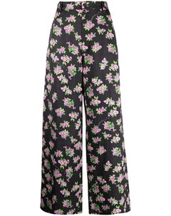 Укороченные брюки с цветочным принтом Natasha zinko