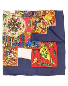 Шелковый платок Le Tarot pre owned Hermès