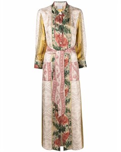 Платье рубашка с цветочным принтом Pierre-louis mascia