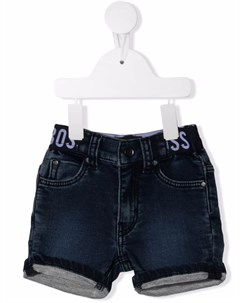 Джинсовые шорты с логотипом Boss kidswear
