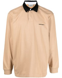 Рубашка поло с вышитым логотипом Carhartt wip