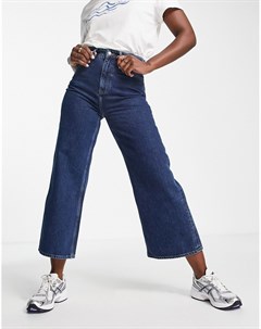 Выбеленные джинсы с широкими штанинами из органического хлопка People tree