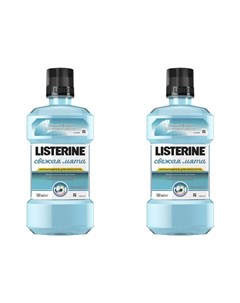 Набор Ополаскиватель для полости рта Свежая Мята 500 мл 2 штуки Listerine