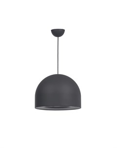 Потолочный светильник kari из черного алюминия черный 40x30 см La forma