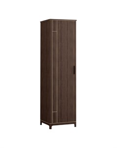 Шкаф 1 дверный коричневый 60x230x60 см R-home
