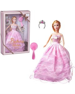 Кукла Atinil Мой первый бал В розовом платье с диадемой 28 см WJ 21532 розовое Junfa