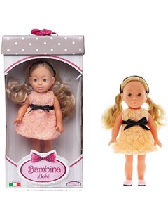 Кукла Bambolina Boutique 30 см персиковое платье BD1601 M37 персиковое Dimian