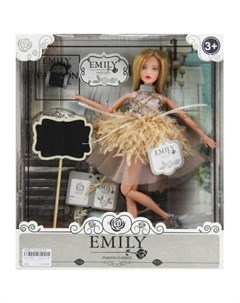 Кукла Emily Вечерняя серия С клатчем и аксессуарами 30 см WJ 12668 Abtoys