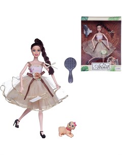 Кукла Atinil В гармонии с природой в платье с двухслойной воздушной юбкой 28 см WJ 21573 Junfa