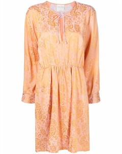 Жаккардовое платье с цветочным узором Forte forte