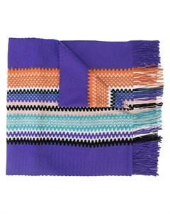 Шарф с узором зигзаг Missoni