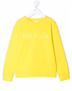 Толстовка с тисненым логотипом Boss kidswear