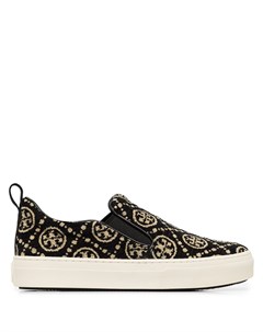 Слипоны с монограммой Tory burch