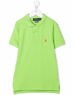 Рубашка поло с вышитым логотипом Ralph lauren kids