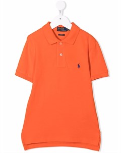 Рубашка поло с вышитым логотипом Ralph lauren kids