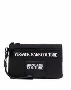 Клатч с нашивкой логотипом Versace jeans couture