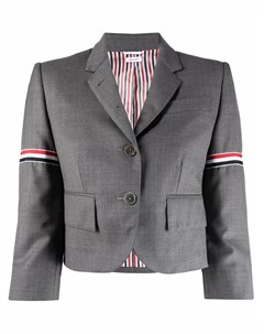 Укороченный блейзер с полосками RWB Thom browne