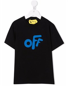 Футболка с логотипом Off-white kids