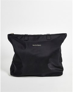 Черная сумка тоут из переработанного нейлона Olmo Valentino bags