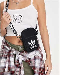 Сумка через плечо с логотипом трилистником Adidas originals