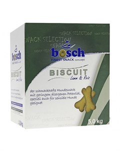 Лакомство для собак Biscuit Lamb Rice 5 кг Bosch