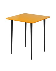 Стол спутник квадро оранжевый 70x74x70 см Woodi
