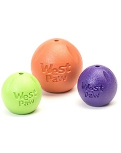 Игрушка West Paw Rando Мячик для собак 6 см Фиолетовый Zogoflex