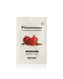 Укрепляющая маска для лица Pomegranate с экстрактом граната 23г Pretty skin