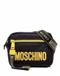 Сумка на плечо с логотипом Moschino