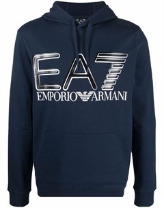 Худи с логотипом Ea7 emporio armani