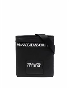Сумка мессенджер с нашивкой логотипом Versace jeans couture