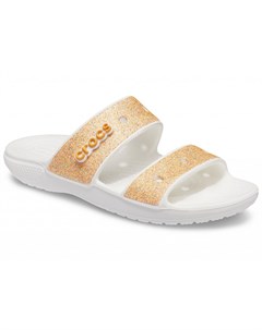Сандалии женские Classic Glitter Sandal Orange Sorbet Glitter Crocs