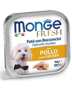 Консервы Dog Fresh для собак 100 г 100 г Курица Monge