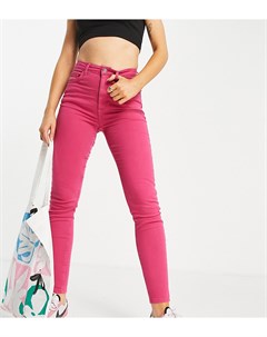 Розовые зауженные джинсы в стиле 90 х Inspired Reclaimed vintage