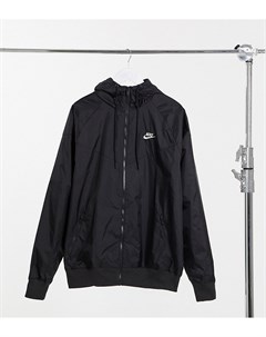 Черная куртка из тканого материала Tall Heritage Essentials Windrunner Nike