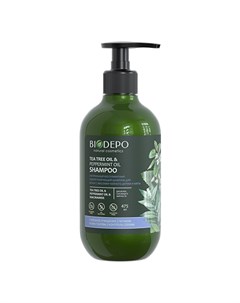 Шампунь для волос Tea Tree oil Peppermint oil 475 мл Biodepo