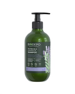 Шампунь для волос Tea Tree oil Lavender oil 475 мл Biodepo