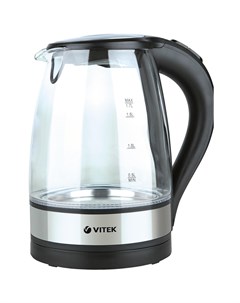 Чайник электрический VT 7008 TR 1 7 л 2200 Вт прозрачный Vitek
