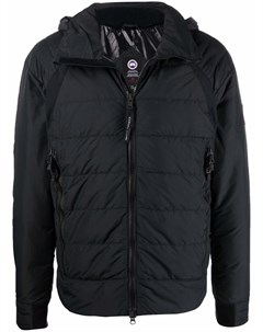 Пуховик с нашивкой логотипом Canada goose